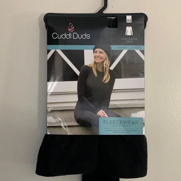 Cuddl Duds Fleece Wear long sleeve crew NWT - Picture 1 of 7